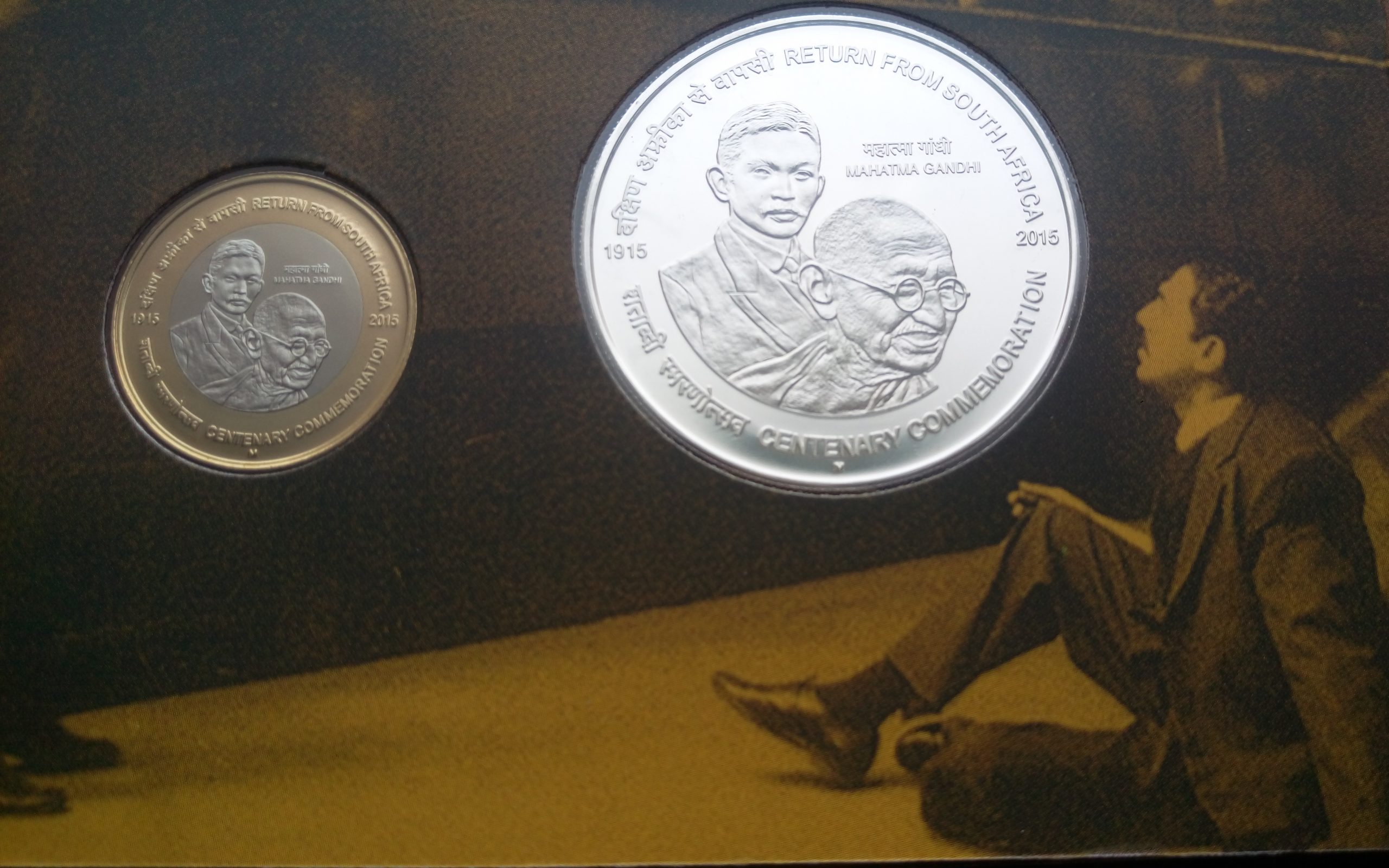 UNC - Centenary of Mahatma Gandhi's Return from South Africa - FGCO000732