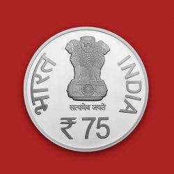 International Year of Millets 2023 (Denomination of `75) –Folder UNC  FGCO001186