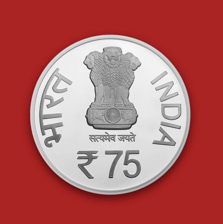 International Year of Millets 2023 (Denomination of `75) –Folder UNC FGCO001186 - Image 2