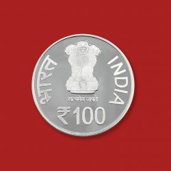 Birth Centenary of Shri Jawaharlal Darda (Denomination of `100) UNC -Folder Packing -FGCO001110