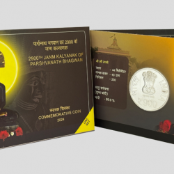 2900TH Janm Kalyanak of Parshvanath Bhagwan (Denomination of ₹ 900) UNC -Folder Packing – FGCO001746 