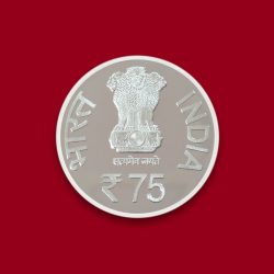 75 Years of The Bharat Scouts and Guides (Denomination of ₹ 75) Folder Proof– FGCO001782