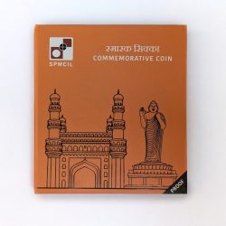 Diamond Jubilee Celebrations of Chennai Petroleum Corporation Limited | Rs. 60 Proof Coin | Booklet