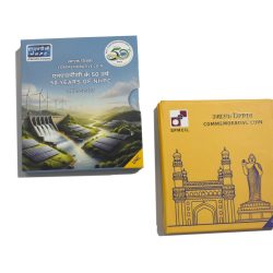 50 Years of NHPC Limited | Rs. 50 UNC Coin | Booklet