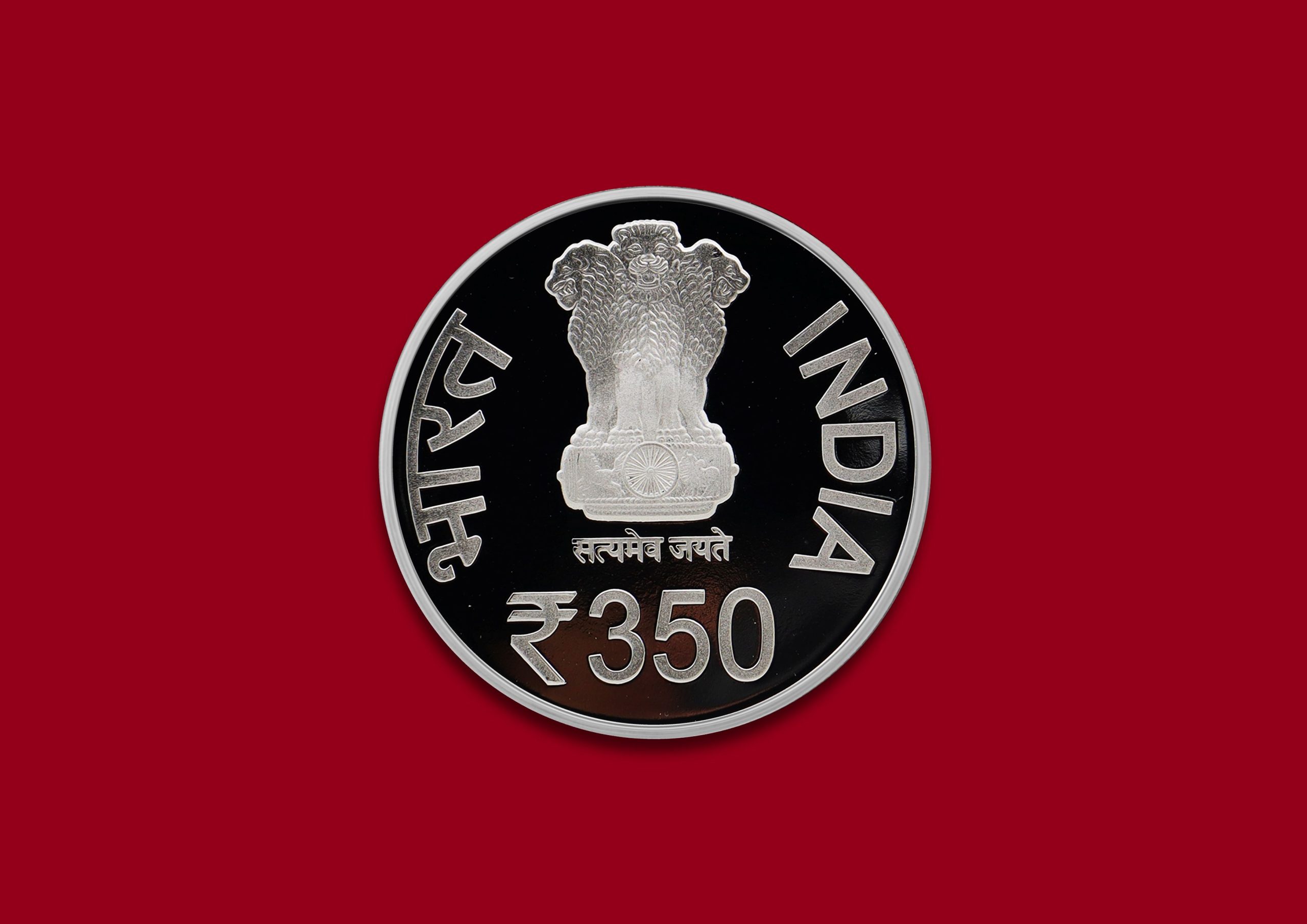 350th PRAKASH UTSAV OF SRI GURU GOBIND SINGH JI- Denomination of ₹ 350 – Proof Booklet Packing- FGCO002075 - Image 2