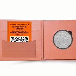 Centenary Year of Andhra University | Rs. 100 Proof Coin | Kappa Box