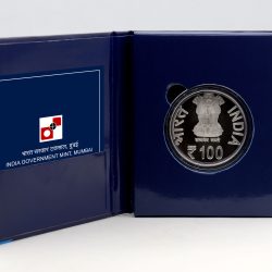 100 Yrs of Civil Aviation of India - Denomination of ₹ 100 – Proof Booklet Packing- FGCO002201
