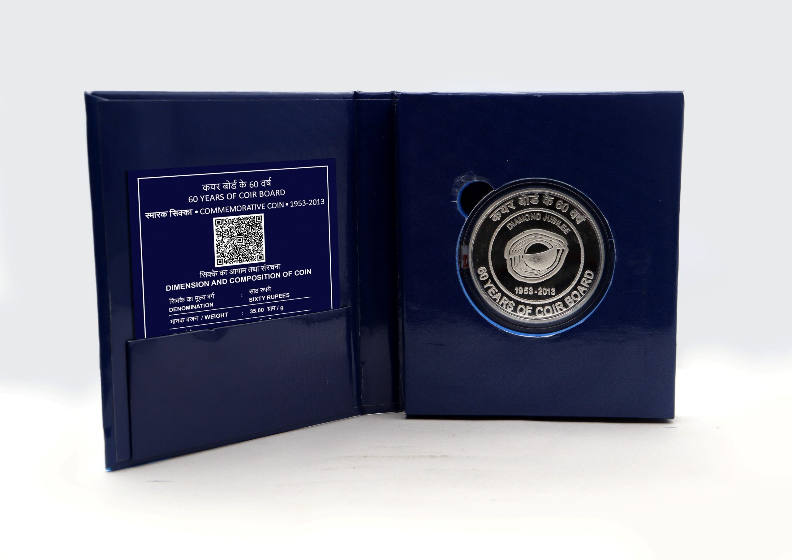 60 Years of Coir Board- Denomination of ₹ 60 – Proof Booklet Packing- FGCO002062