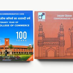 Centenary Year of Shri Ram College of Commerce | Rs. 100 Proof Coin | Kappa Box